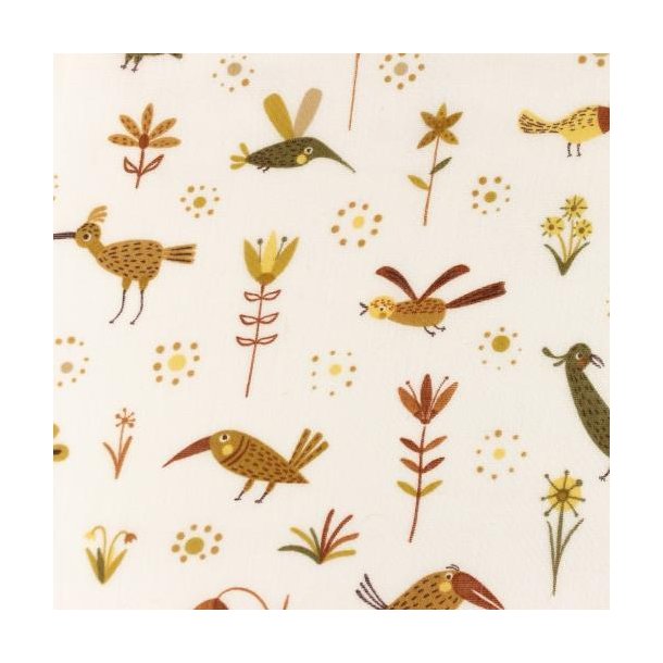 Double Gauze Forest Animal, Off-white